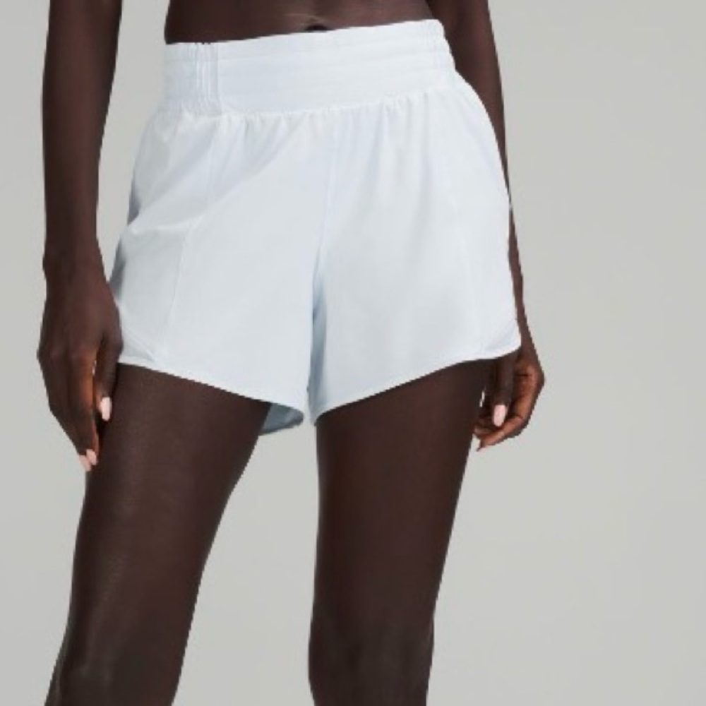 Lululemon Women's Sky Blue Athletic Shorts
